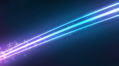 Abstract rainbows digital art