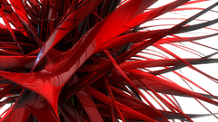 Abstract red