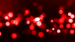 Abstract red circles sparkles