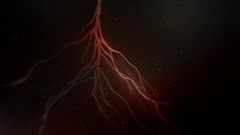 Abstract red TV series