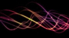 Abstract red waves swirls