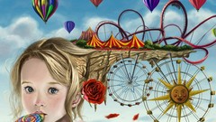 Abstract roller coaster original