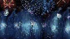 Abstract salute 3d flash light