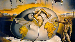 Abstract Salvador Dalí