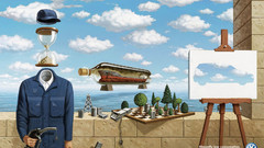 Abstract Salvador Dalí advertisement