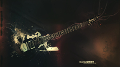 Abstract shapes guitars Ibanez