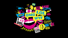 Abstract smile LOL Internet WTF OMG