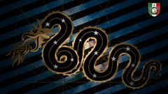 Abstract snakes Nerazzurri F.C. Internazionale Milano