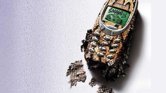 Abstract snakes Unbreakable phones nokia