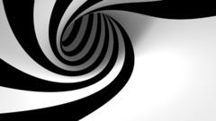 Abstract spiral matte