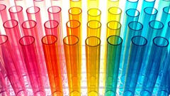 Abstract test tubes