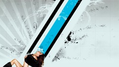 Abstract thing composition girl