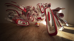 Abstract thing object graphic