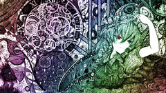 Abstract touhou maids izayoi