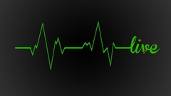 Abstract Typography live Love Sick Livewire