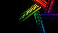 Abstract vivid colors