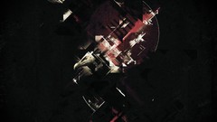 Abstract vulture widescreen grunge George Smith endeffect 