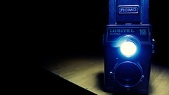 Abstract wall lomo old