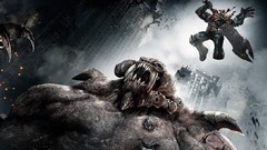 Abstract War darksiders Horsemen