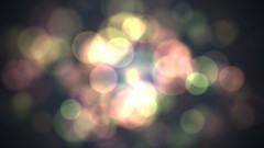 Abstract warm circles bokeh blurred minimalistic