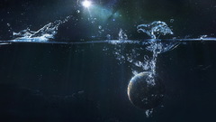 Abstract water universe Earth