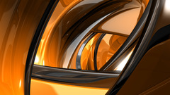 Abstract widescreen composition charamel