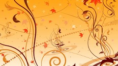 Abstract yellow tan orange