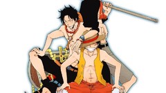 Ace monkey d luffy One Piece (anime) Sabo