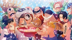 Ace One Piece (anime) Whitebeard