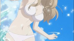 Action blondes anime girls bikini Sasameki Koto