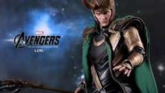 Action figures loki sceptres The Avengers (movie)