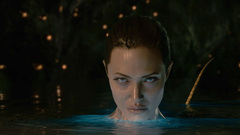 Actress Angelina Jolie cgi