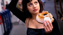 Actress brittany murphy eating