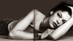 Actress Celebrity grayscale monochrome