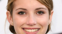 Actress emma roberts smiling