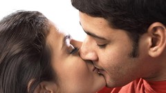 Actress kissing indian models Nani Amisha Patel Bollywood 