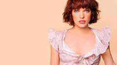 Actress Milla Jovovich