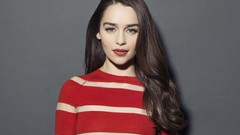 Actress theater green eyes brunettes emilia clarke diamond 