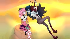 Adventure time Marceline the Vampire Queen Princess Bubblegum