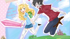 Adventure time Marshall Lee Fiona (Adventure Time)