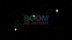 Advertisement astronauts Typography black background discovery 