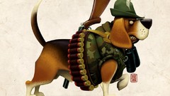 Advertisement beagle artwork inspirational