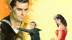 Advertisement creativity artwork pinups old people