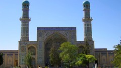Afghanistan blue mosque