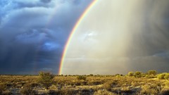 Africa double rainbow