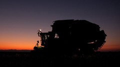 Agriculture combine John Deere