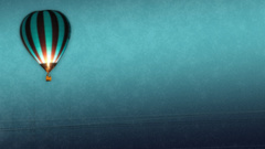 Air balloon rise oro