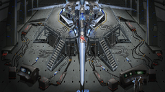 Air rivals spaceship artwork