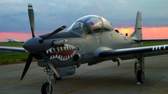 Aircraft a-29 super tucano