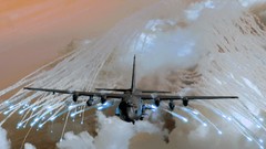 Aircraft AC-130 Spooky Spectre HDR